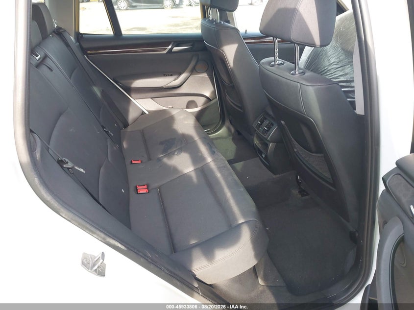 2015 BMW X3 SPORT UTILITY VEHICLE 2.0L I-4 DI, DOHC, VVT, TURBO, 240HP