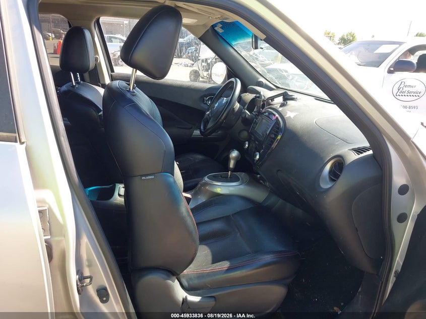 NISSAN JUKE 2012 VIN JN8AF5MRXCT100929