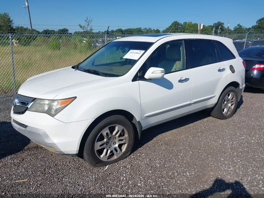 2007 Acura MDX, Normal Wear & Tear, IAAI, VIN 770290489541919 — photo 2