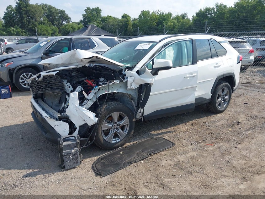 2024 Toyota Rav4 Hybrid Le, Front End, IAAI, VIN 4T3MWRFV9RU153069 — photo 2