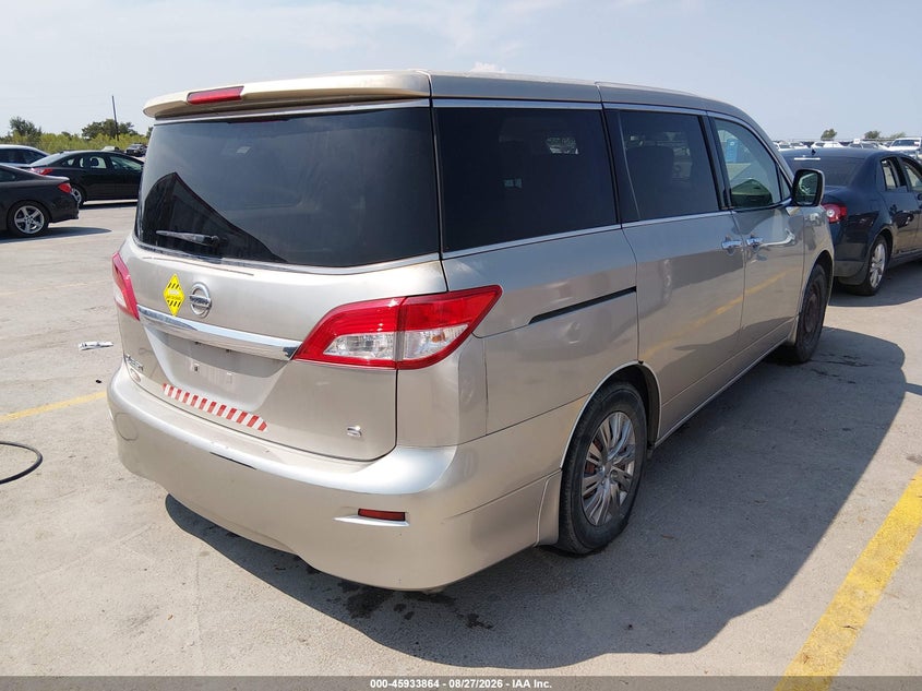 Vin: jn8ae2kp6c9036632, lot: 46432989, nissan quest s 20124