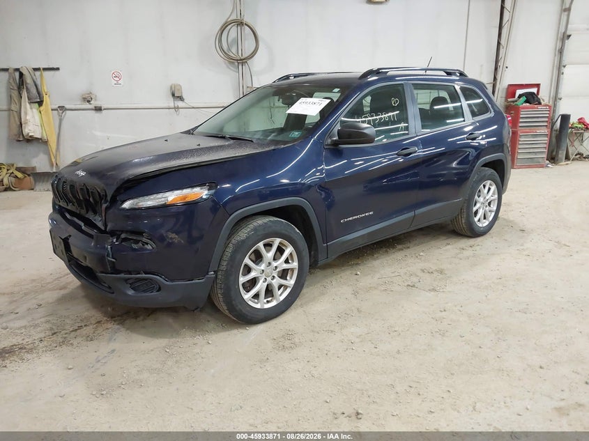 2015 JEEP CHEROKEE SPORT UTILITY VEHICLE 2.4L I-4 VVT, 184HP