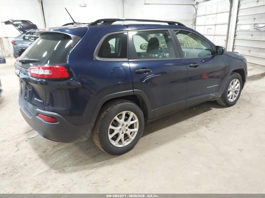 2015 JEEP CHEROKEE SPORT UTILITY VEHICLE 2.4L I-4 VVT, 184HP