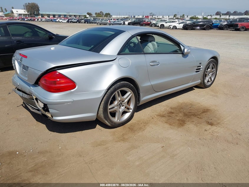 2006 MERCEDES-BENZ SL 500 — zdjęcie 4