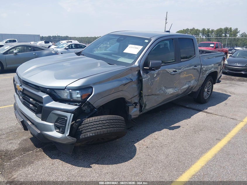 2023 Chevrolet Colorado 2Wd Short Box Lt, Левый бок, IAAI, VIN 1GCPSCEK7P1263756 — фото 2