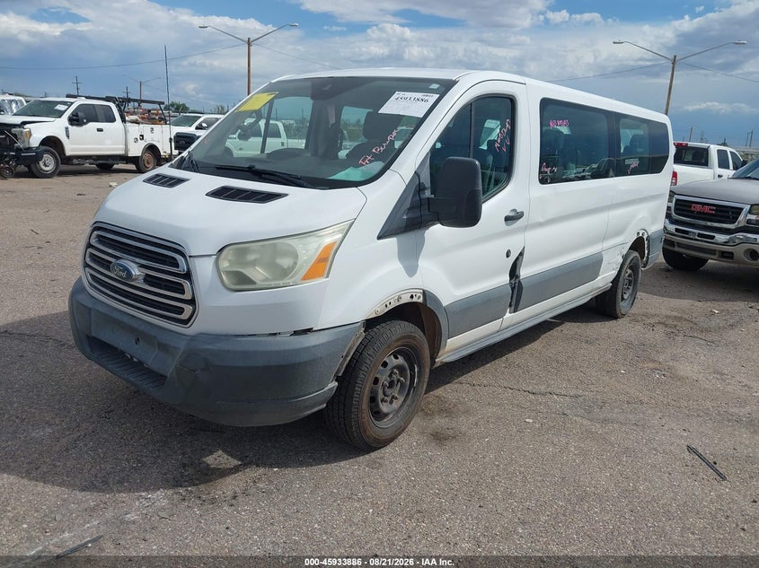 2015 FORD TRANSIT WAGON 3.7L V-6 DOHC, VVT, 275HP