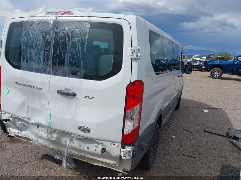 2015 FORD TRANSIT WAGON 3.7L V-6 DOHC, VVT, 275HP