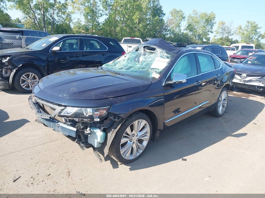 Vin: 2g1145s39g9164238, lot: 46433016, chevrolet impala 2lz 20162