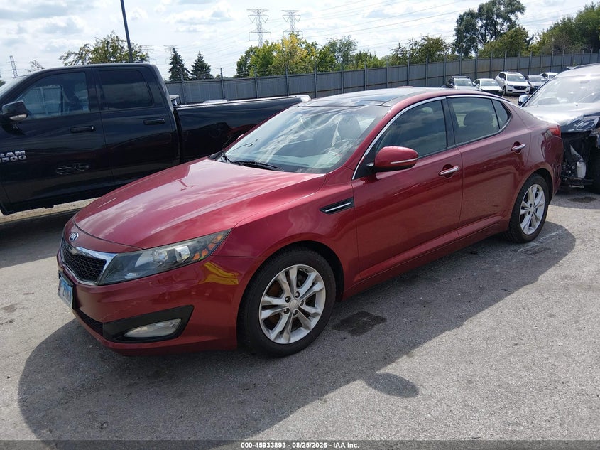 2013 Kia Optima, Затопление, IAAI, VIN 5XXGN4A70DG166297 — фото 2