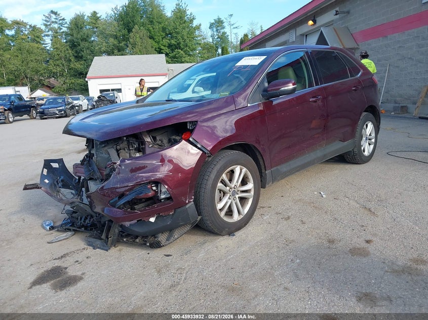 2020 Ford Edge, Front End, IAAI, VIN 2FMPK4J93LBB07359 — photo 2
