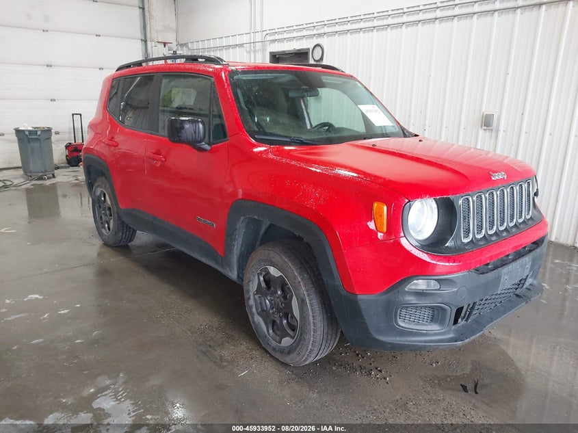 Vin: zaccjbab7hpg09212, lot: 46433077, jeep renegade sport 2017 img_1
