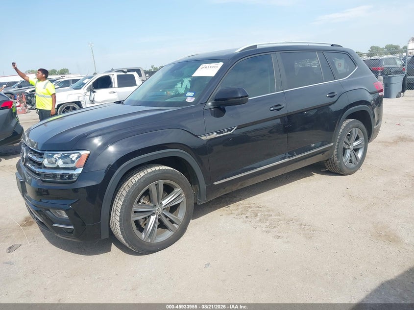 2019 Volkswagen Atlas, Удар ззаду, IAAI, VIN 1V2RR2CA9KC593810 — фото 2