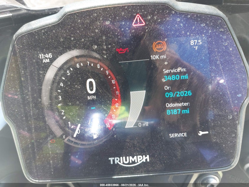 TRIUMPH SPEED TRIPLE 2022