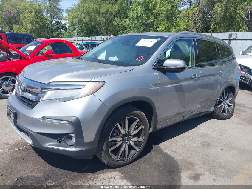 2020 Honda Pilot, Оба бока, IAAI, VIN 5FNYF6H9XLB010063 — фото 2