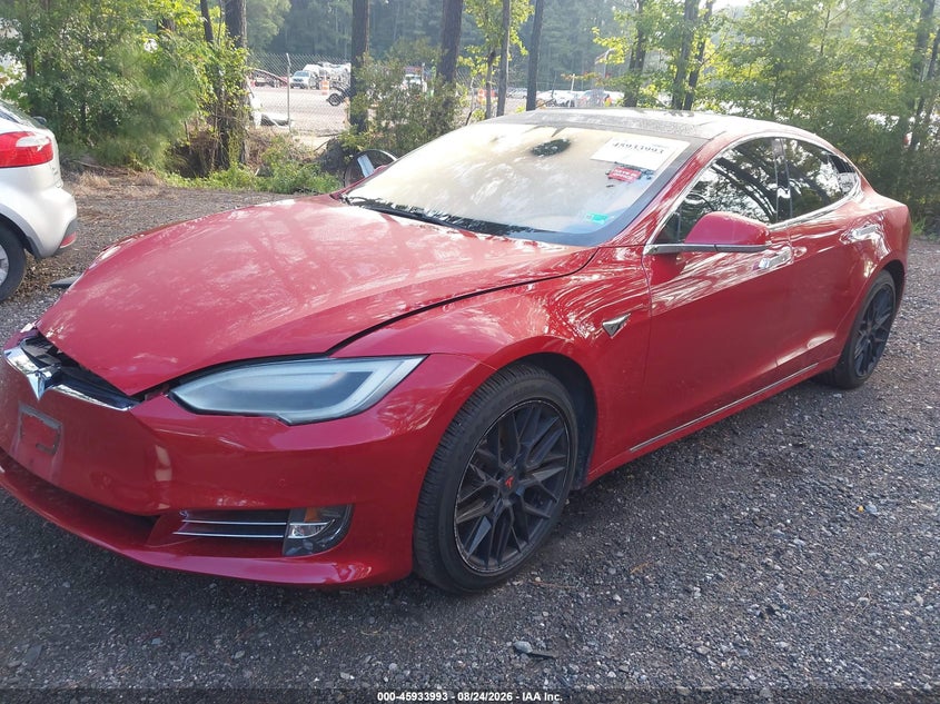 2019 TESLA MODEL S auction photo 2