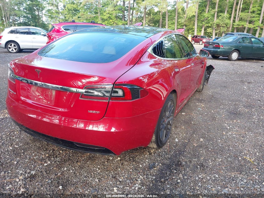2019 TESLA MODEL S auction photo 4