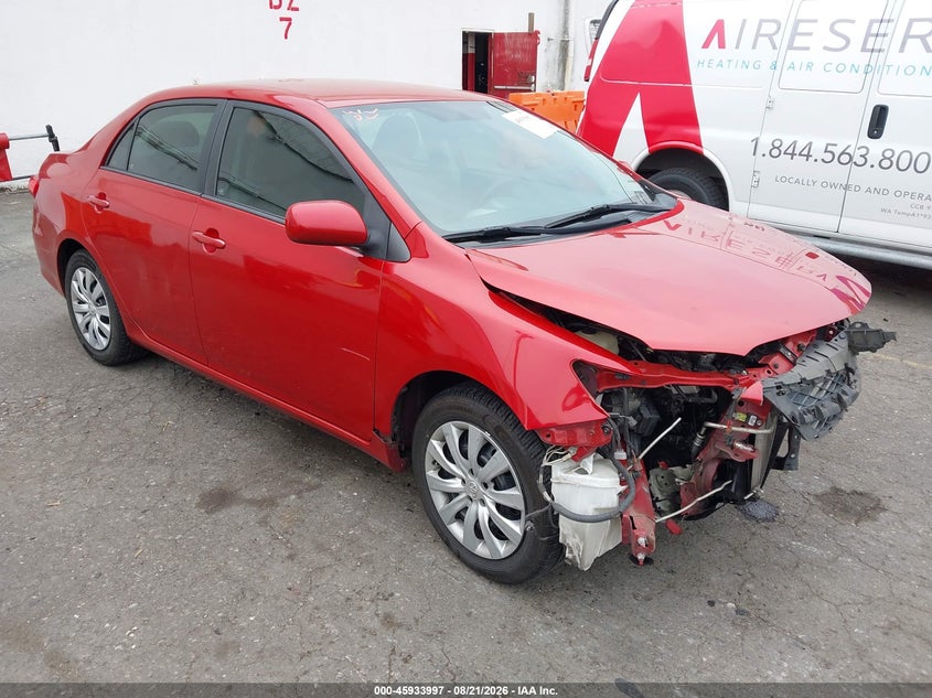 Vin: 2t1bu4ee6cc828184, lot: 46433122, toyota corolla le 2012 img_1