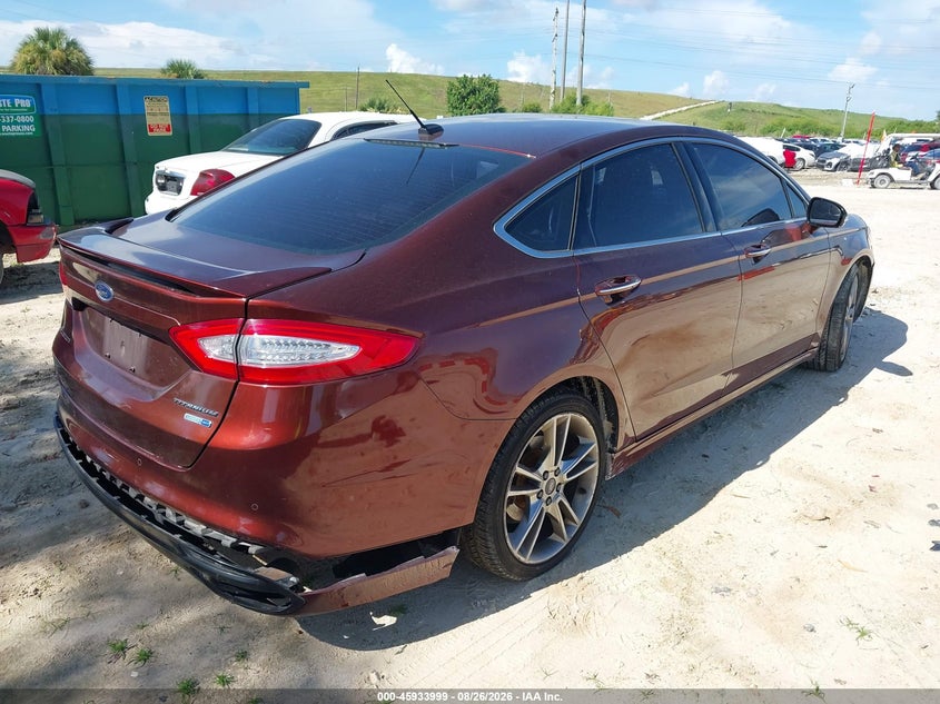 Vin: 3fa6p0d97fr242863, lot: 46433123, ford fusion titanium 20154