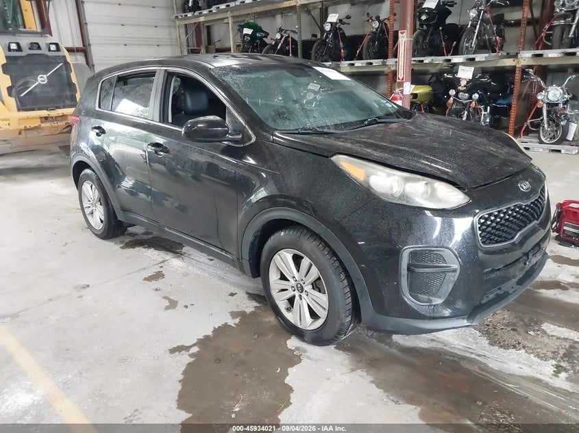 2017 Kia Sportage LX, фото с аукциона 1