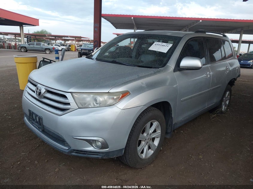2012 Toyota Highlander, Удар сзади, IAAI, VIN 5TDBK3EH7CS129549 — фото 2
