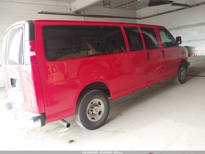 Vin: 1gazgpffxg1241116, lot: 46433154, chevrolet express 3500 lt 20164