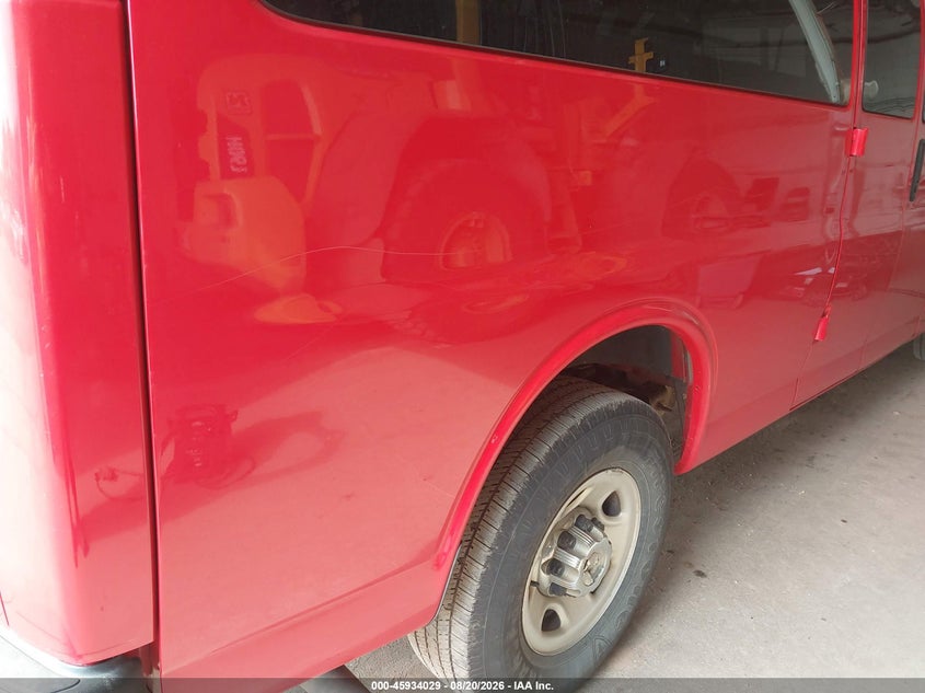 CHEVROLET EXPRESS 3500 2016 VIN 1GAZGPFFXG1241116