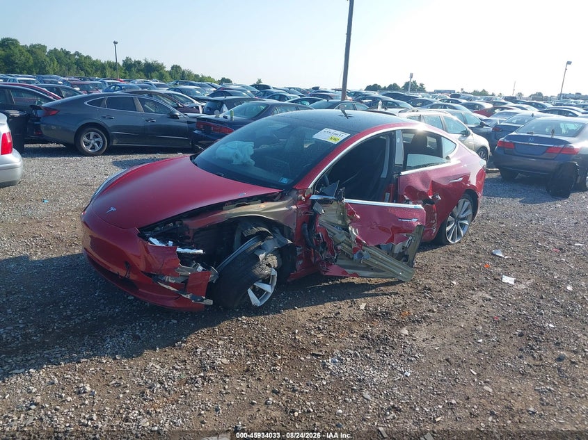 Vin: 5yj3e1ea0kf402174, lot: 46433158, tesla model 3 long range/mid range/standard range/standard range plus 20192