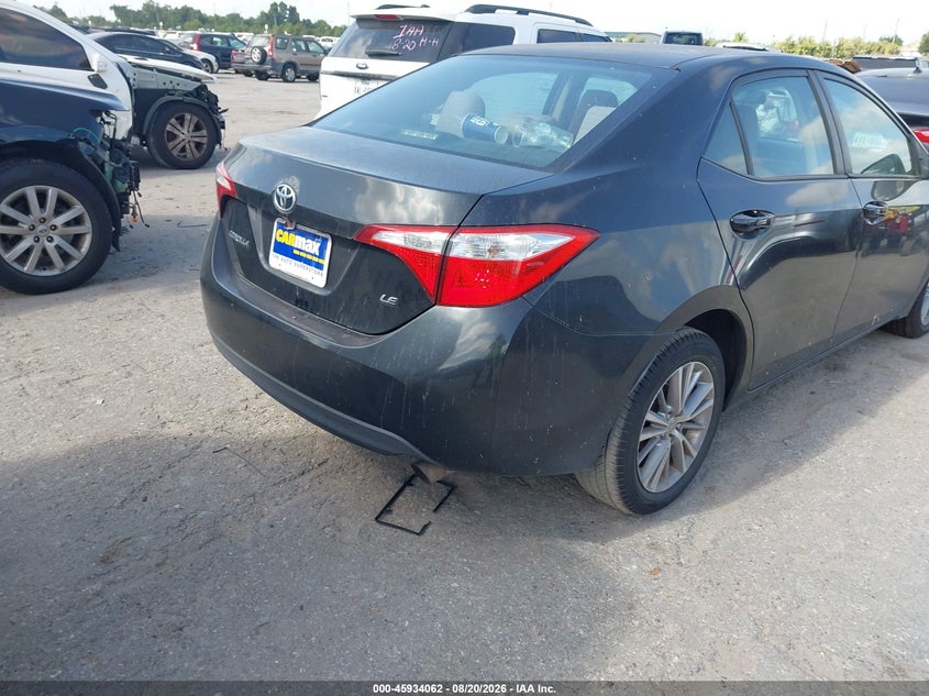 2014 TOYOTA COROLLA auction photo 4