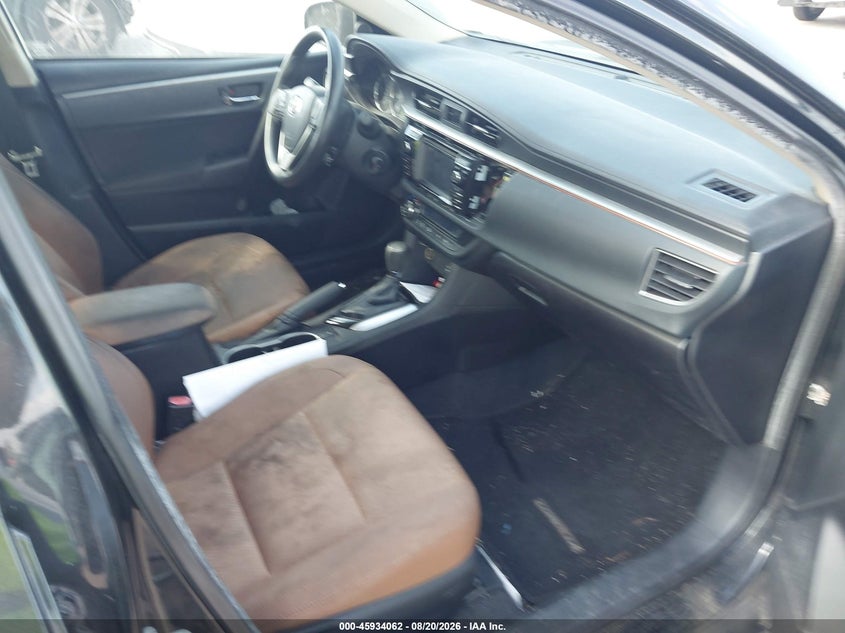 2014 TOYOTA COROLLA auction photo 5