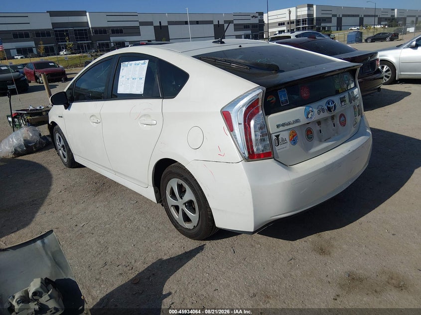 TOYOTA PRIUS 2015 VIN JTDKN3DU1F1983525