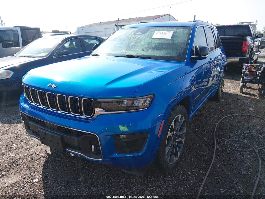 2023 Jeep Grand Cherokee Overland 4X4, Затоплення, IAAI, VIN 1C4RJHDG7P8742952 — фото 2