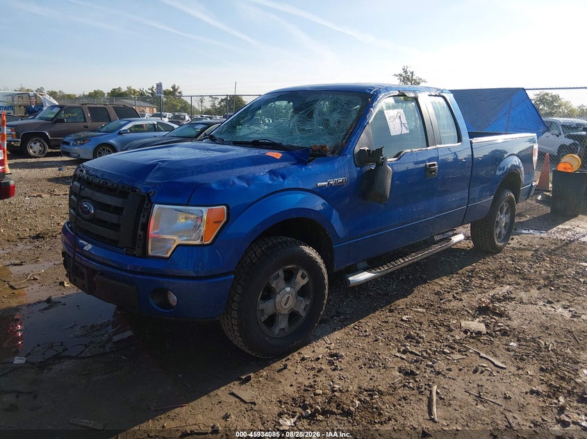 2010 Ford F-150, Стихія, IAAI, VIN 1FTEX1EW0AFA91757 — фото 2