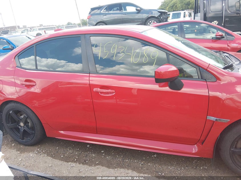 SUBARU WRX 2015 VIN JF1VA1D66F9828197