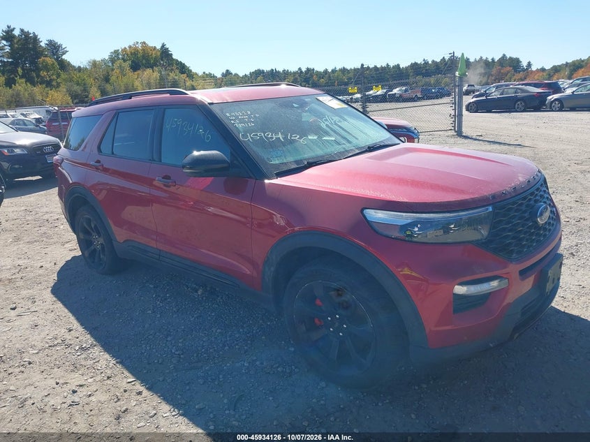 Vin: 1fm5k8gc5mga00549, lot: 46433251, ford explorer st 20211