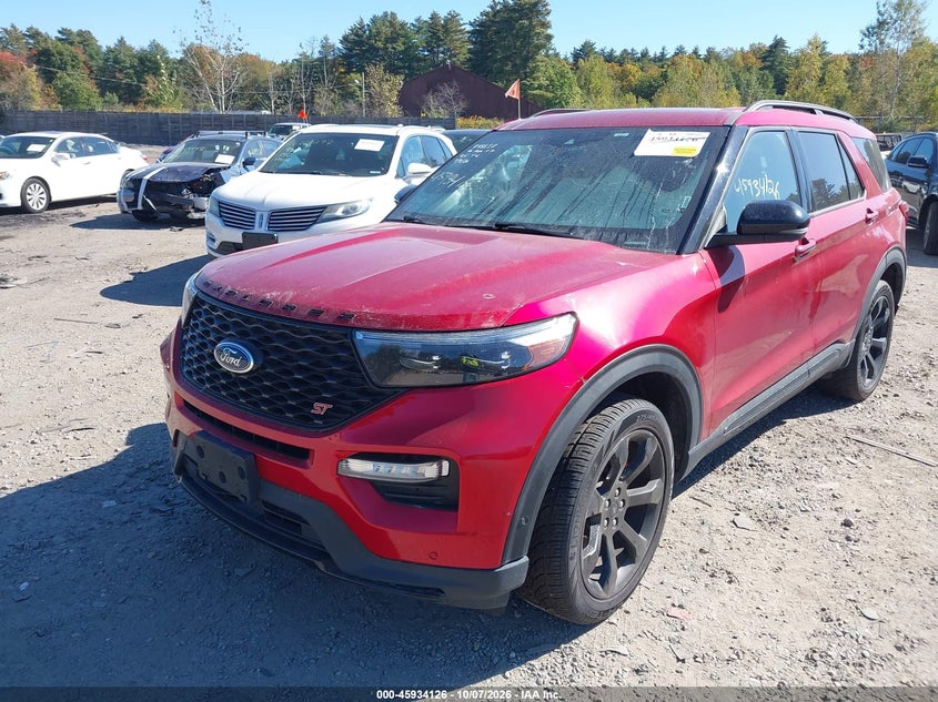 Vin: 1fm5k8gc5mga00549, lot: 46433251, ford explorer st 20212
