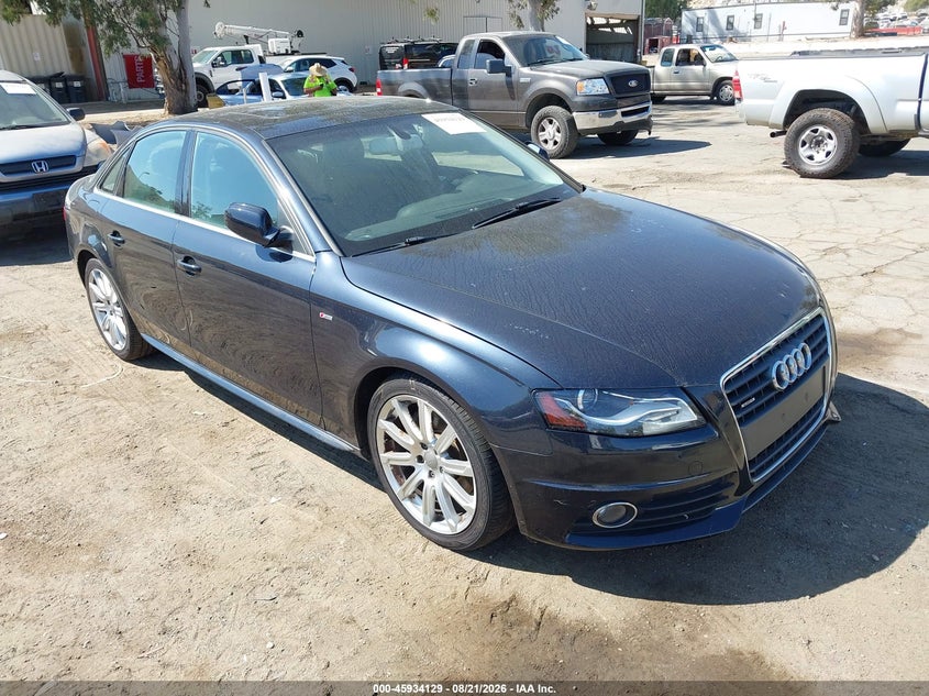 2012 AUDI A4 auction photo 1