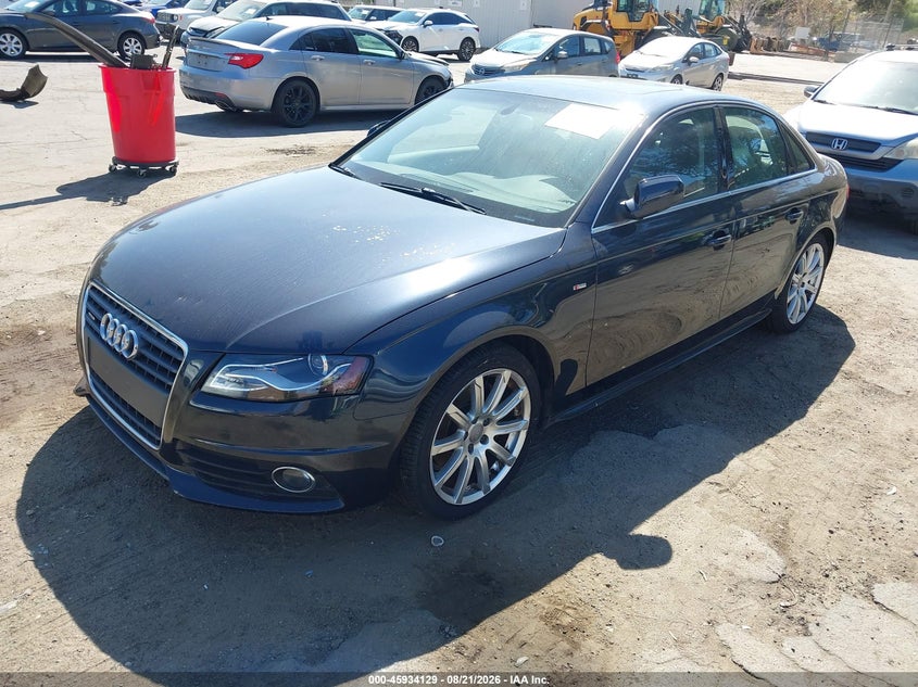 2012 AUDI A4 auction photo 2