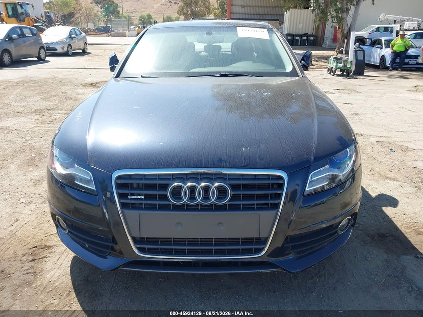 2012 AUDI A4 auction photo 6