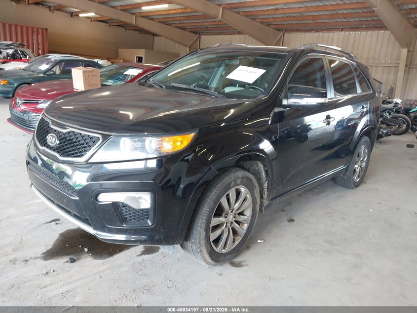 Vin: 5xykw4a23dg317849, lot: 46433322, kia sorento sx 20132