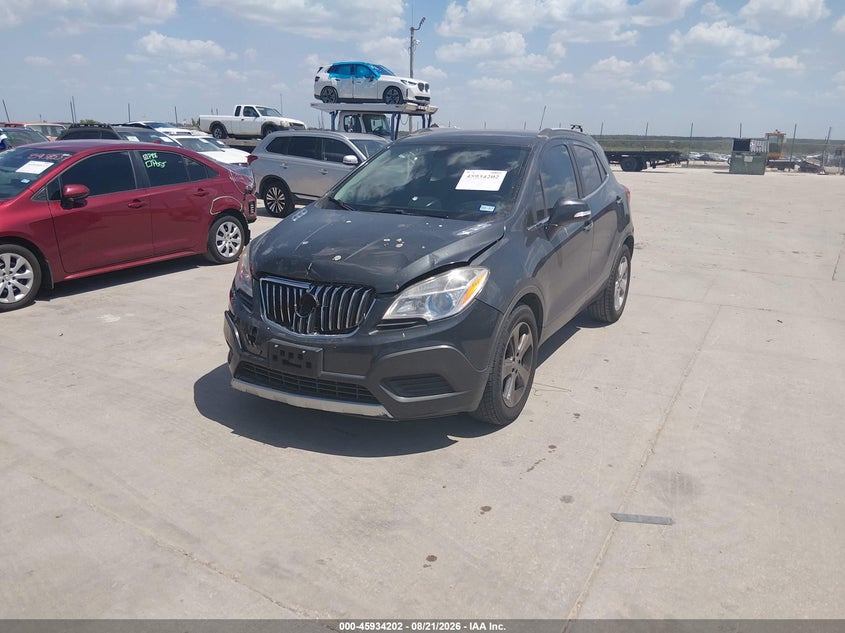 Vin: kl4cjasb8gb699269, lot: 46433327, buick encore 20162