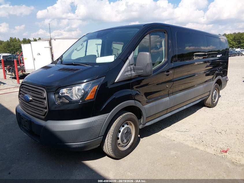 Vin: 1fbzx2zm4jkb31270, lot: 46433345, ford transit-350 xl 20182