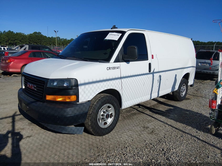 Vin: 1gtw7afg1j1188989, lot: 46433353, gmc savana 2500 work van 20182