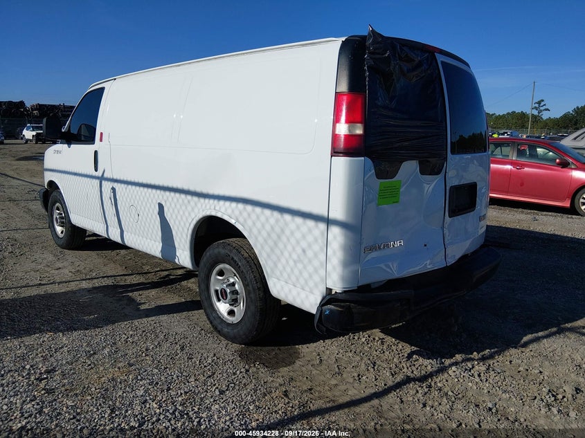 Vin: 1gtw7afg1j1188989, lot: 46433353, gmc savana 2500 work van 20183