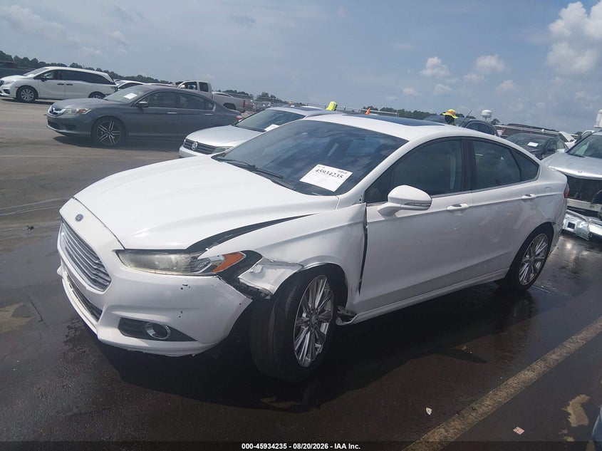 2013 Ford Fusion, Left Front, IAAI, VIN 3FA6P0HR1DR225239 — photo 2
