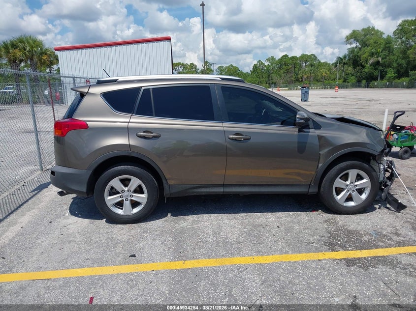 2013 TOYOTA RAV 4 SPORT UTILITY VEHICLE 2.5L I-4 DOHC, VVT, 176HP