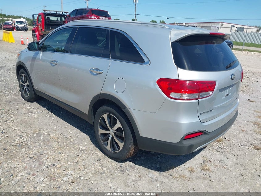 2016 KIA SORENTO auction photo 3