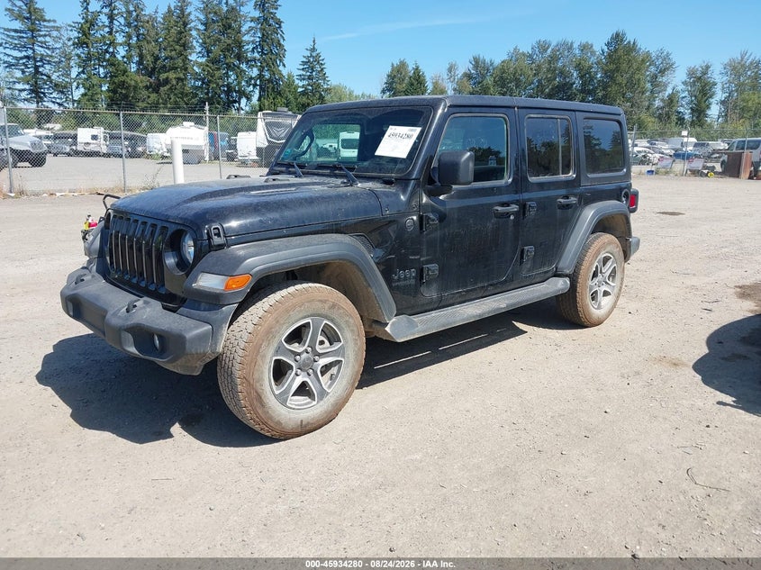 JEEP WRANGLER UNLIMITED 2022 VIN 1C4HJXDG7NW273442