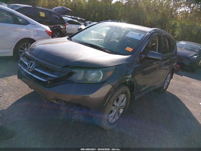 2014 Honda CR-V, Удар спереду, IAAI, VIN 2HKRM4H77EH655061 — фото 2