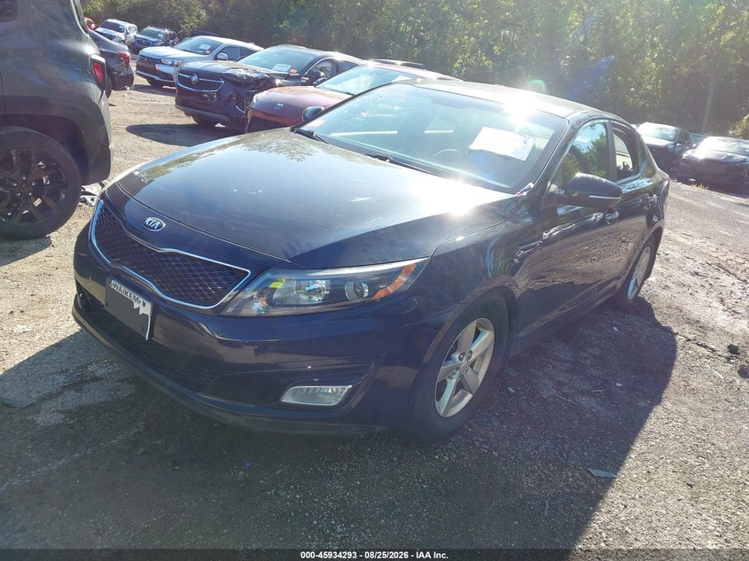 2015 Kia Optima, Theft Recovery, IAAI, VIN 5XXGM4A75FG479383 — photo 2