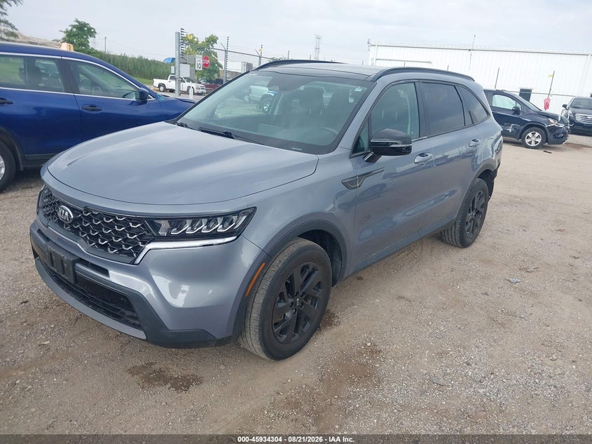 2021 Kia Sorento, Удар сзади, IAAI, VIN 5XYRLDLC3MG005348 — фото 2
